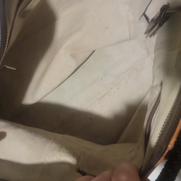 GRYSON Jasper Leather Double Pocket Shoulder/ Crossbody Bag. Leather tote travel - Picture 8 of 8